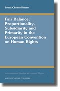 New Book on Fair Balance