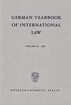 German Yearbook of International Law Contributions on ECHR