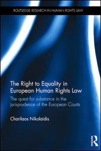 New Book on Equality in European Human Rights Law