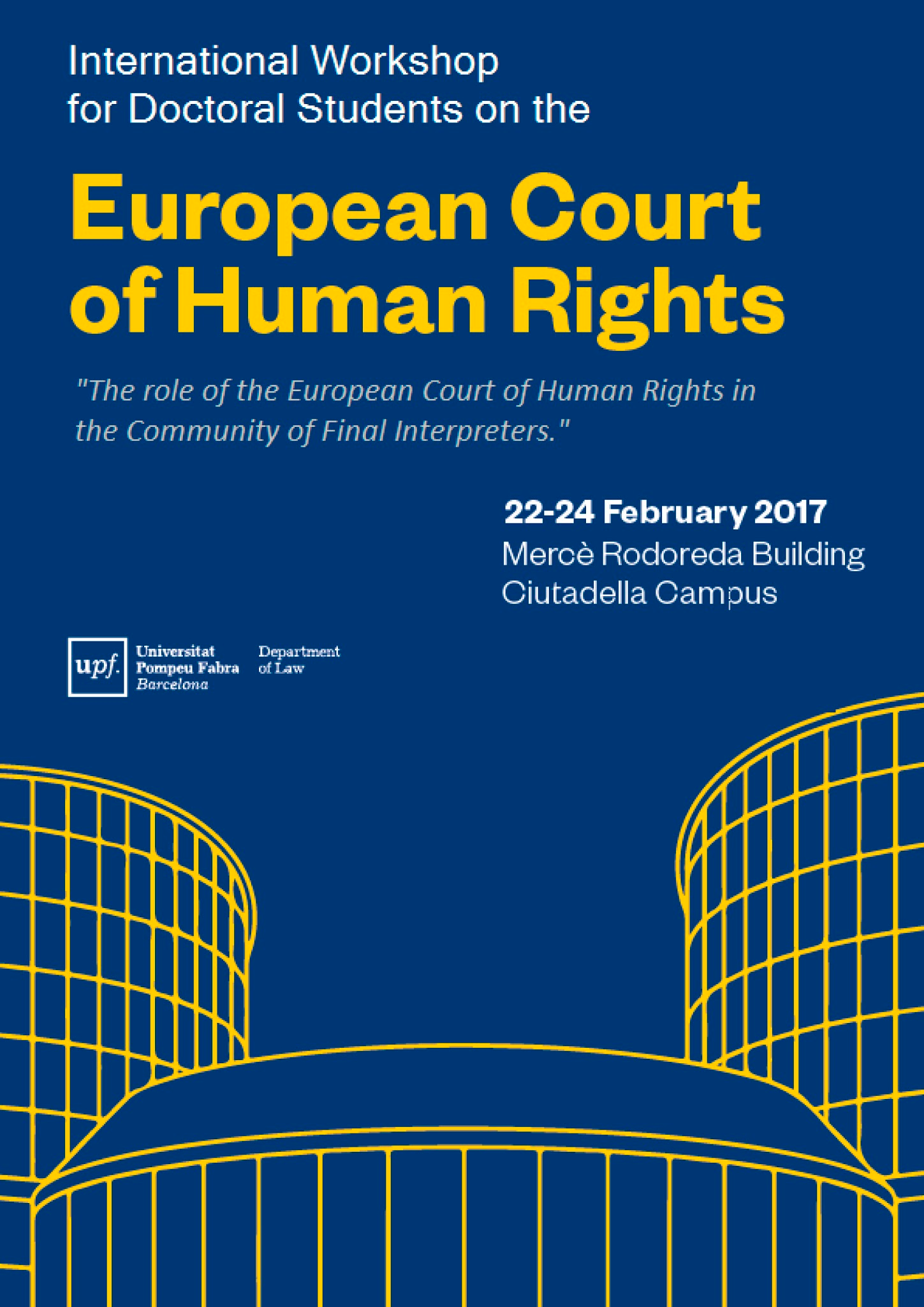 PhD Workshop on the Role of the European Court of Human Rights