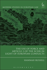New Book on the Use of Force and Article 2 ECHR