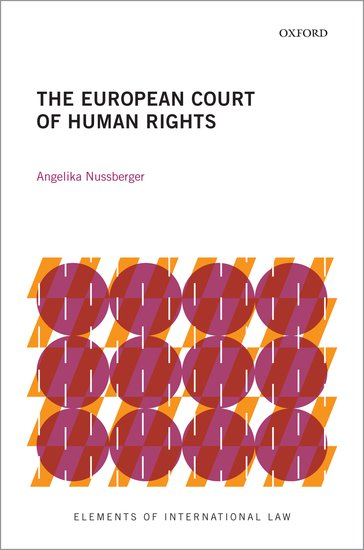 New Book on the European Court of Human Rights by Judge Nussberger