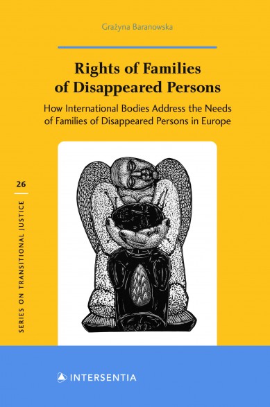 New Book: Rights of Families of Disappeared Persons