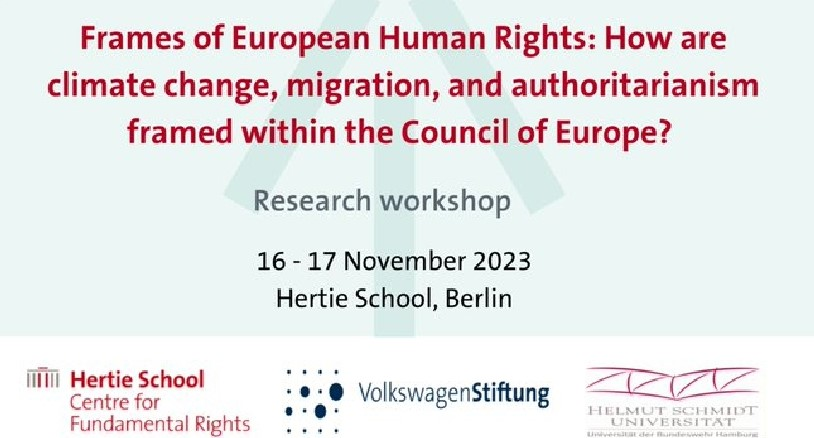 Workshop on Climate Change, Migration, Authoritarianism and the ECHR