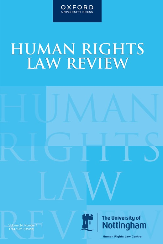 New ECHR Articles in the HRLR