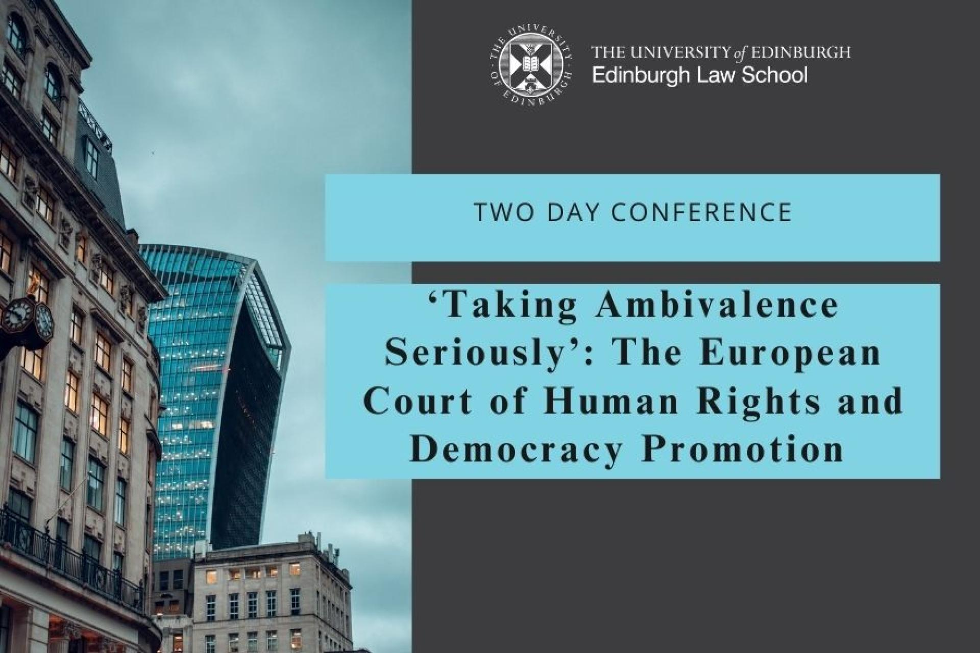 Conference on the ECtHR and Democracy Promotion