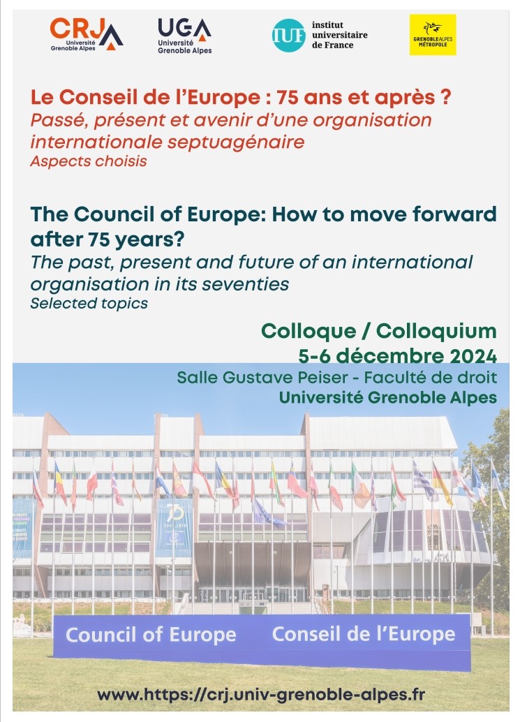 Conference on the Council of Europe after 75 Years