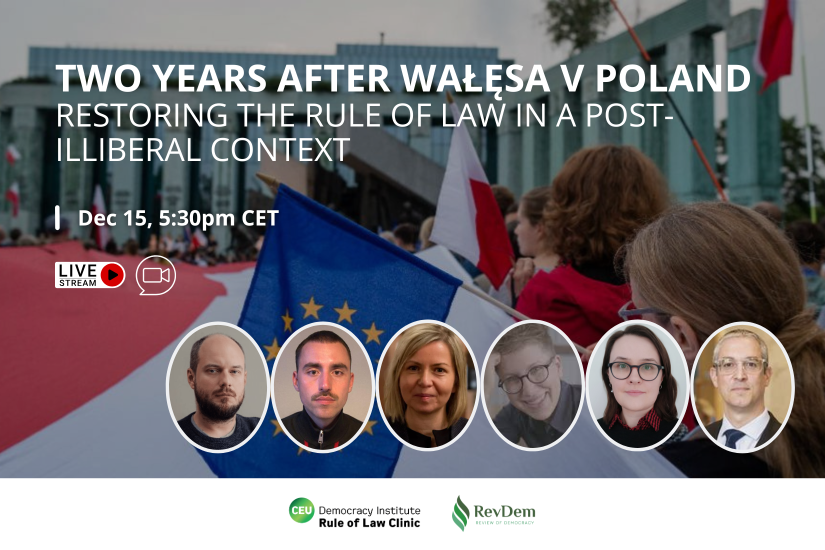 Webinar on the Rule of Law Crisis in Poland and the ECHR