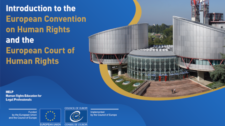 Online Course ‘Introduction to the ECHR and the Court’