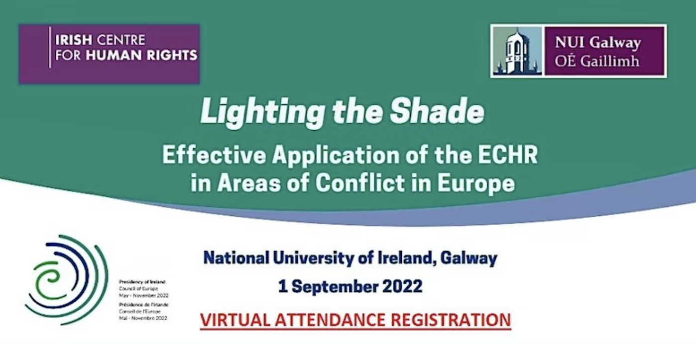 Conference on Effective Application of ECHR in Areas of Conflict in Europe