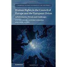 New Book on Human Rights in CoE and EU