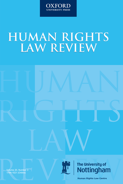 ECHR Articles in Newest HRLR