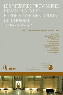 New Book in French on Interim Measures