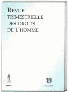 New Academic Articles on the ECHR in French