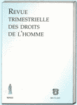 Newest Revue Trimestrielle des Droits de l’Homme