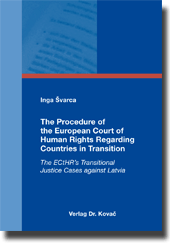 Book on ECHR and Transitions