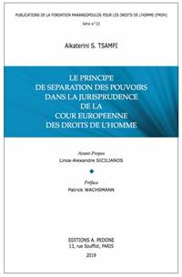 Book on the Separation of Powers in ECtHR Case-Law